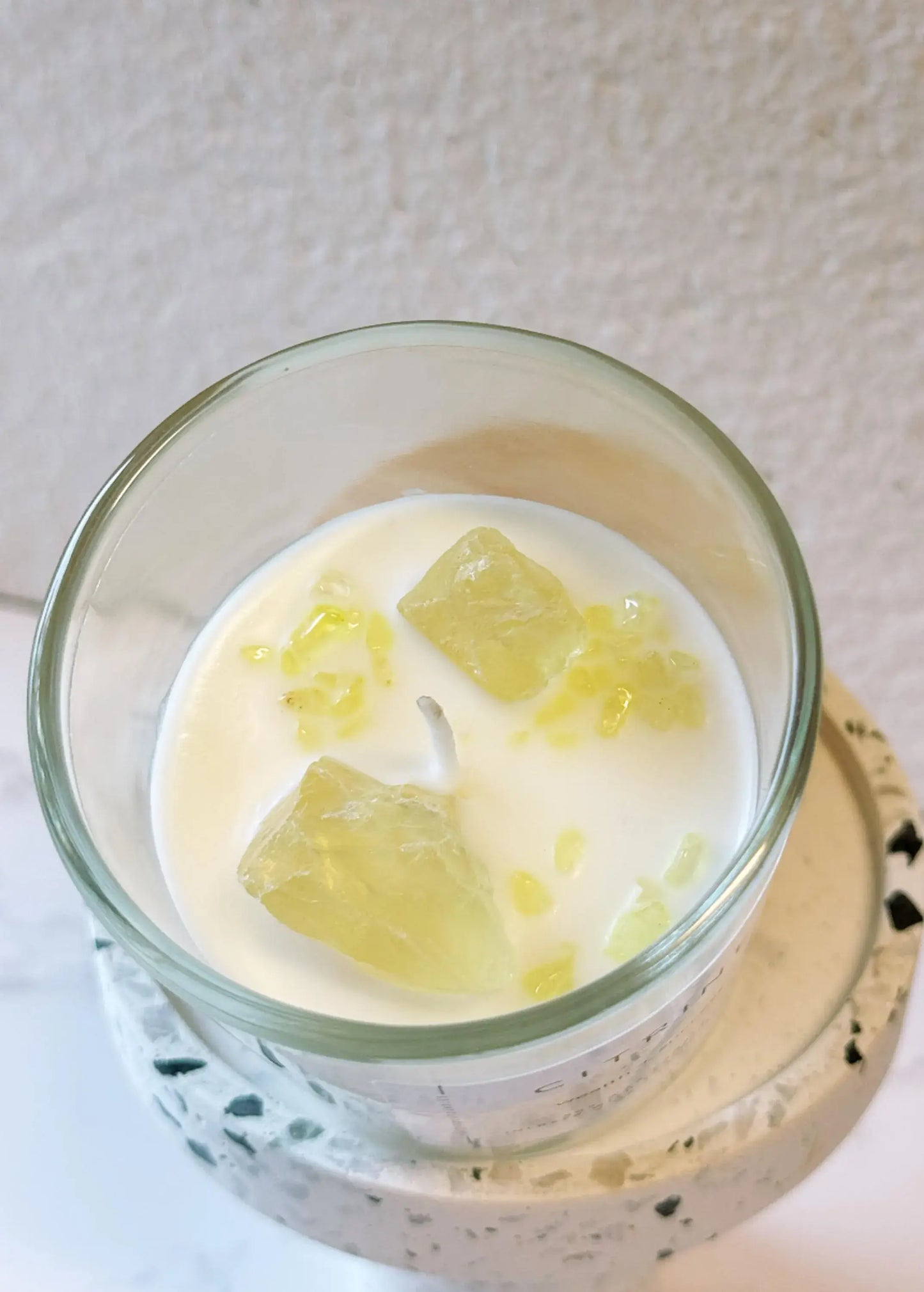 Energy Crystal Candle — Natural Soy Wax, Aromatherapy & Healing Crystals-6
