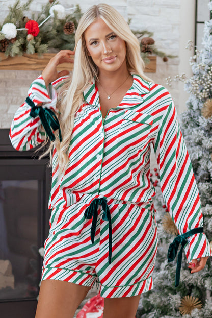 Tavy Christmas 2pcs Pajama Set-4
